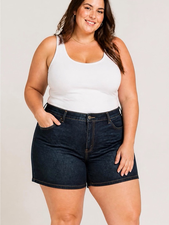 Levi's Pants - Levi's Dark Blue Denim Jean Shorts